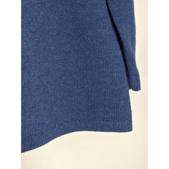 PENDLETON Washable Wool Women’s Size XL Open Cardigan Sweater Geometric Blue - Picture 5 of 8